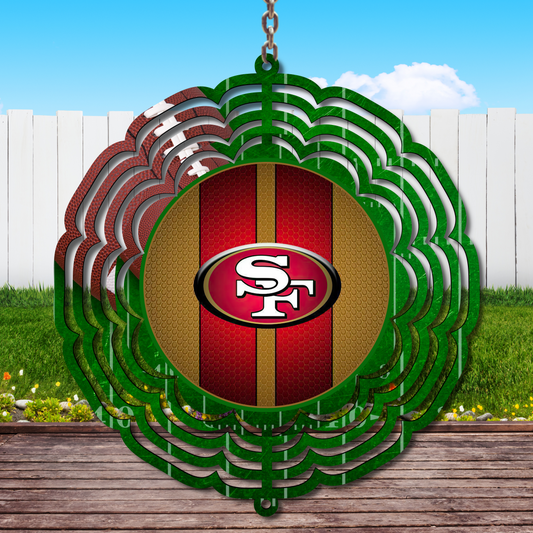 California SF Wind Spinner Sublimation Print