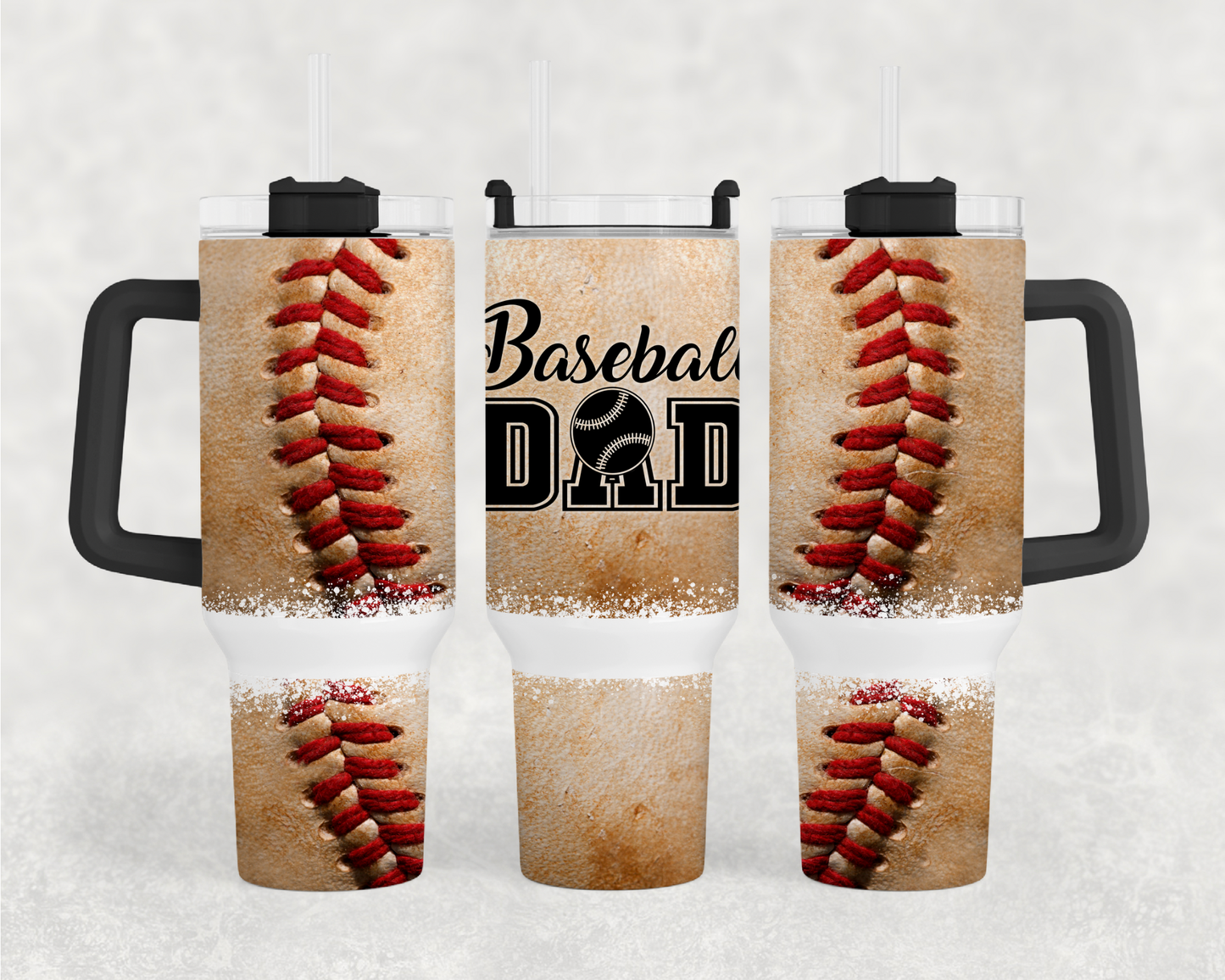 Baseball Dad 40oz Tumbler Wrap