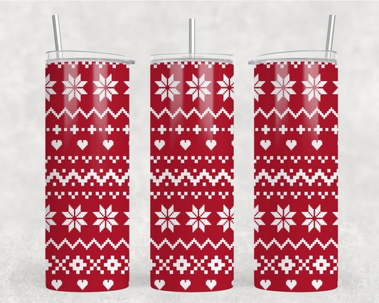 Christmas Sweater Tumbler Wrap