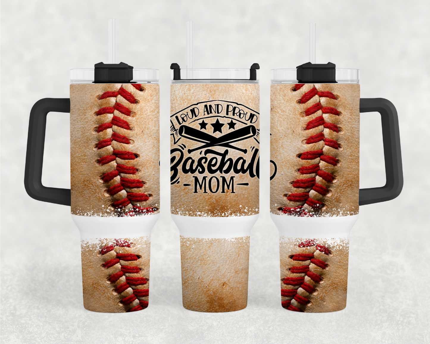 Baseball Mom 40oz Tumbler Wrap