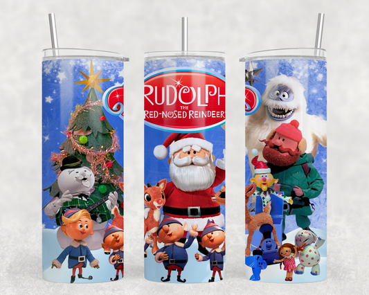Rudolph Tumbler Wrap