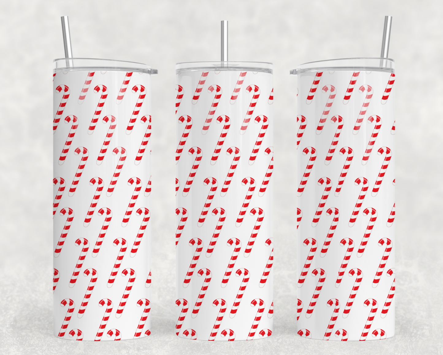 Candy Canes Tumbler Wrap