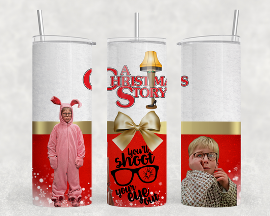 Christmas Story Tumbler Wrap