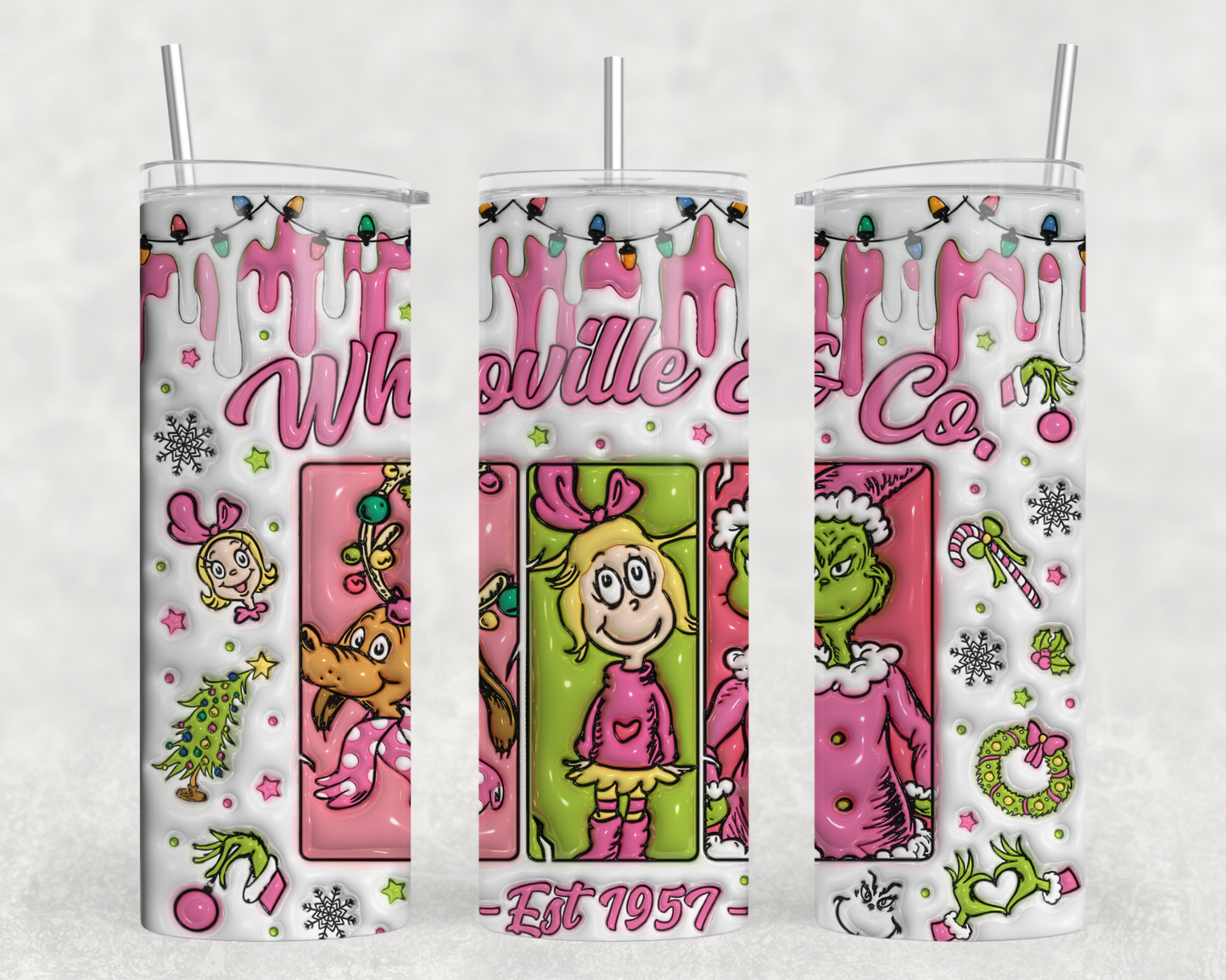 Whoville Co. 3D Tumbler Wrap