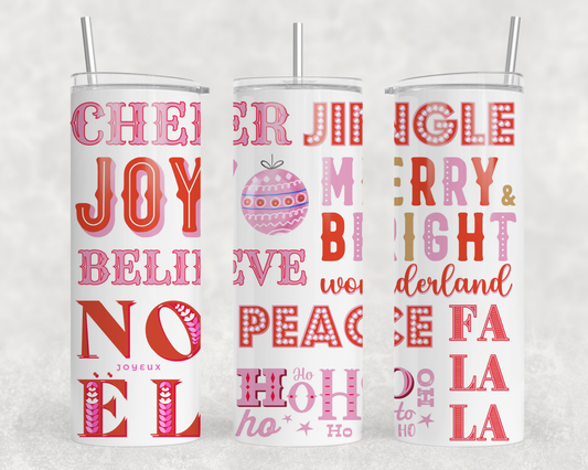 All Christmas Tumbler Wrap
