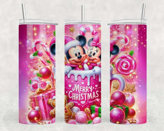 Magical Merry Christmas Sublimation Tumbler Wrap