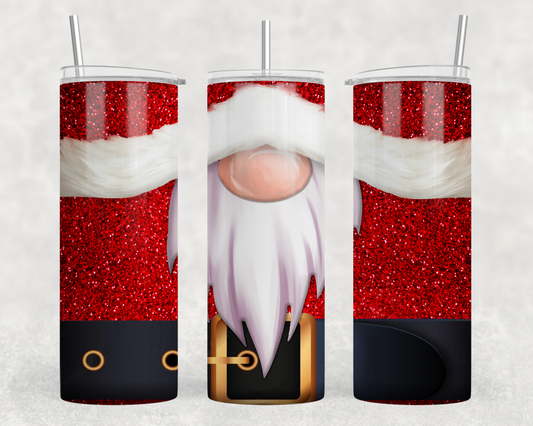 Santa Gnome Tumbler Wrap