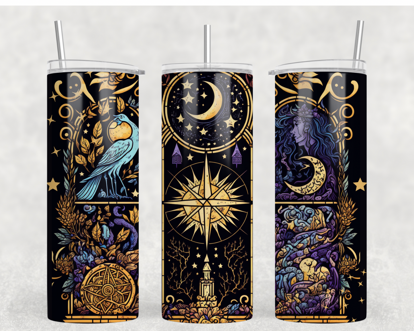 Celestial Gothic Tumbler Wrap