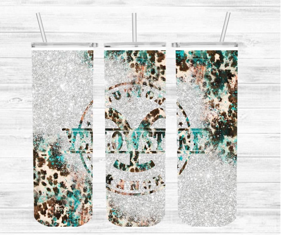 Yellows Glitter Tumbler Wrap