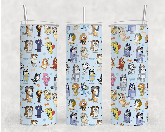 Bluey Tumbler Wrap