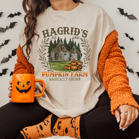 Hagrid’s Pumpkin Farm Sublimation Print