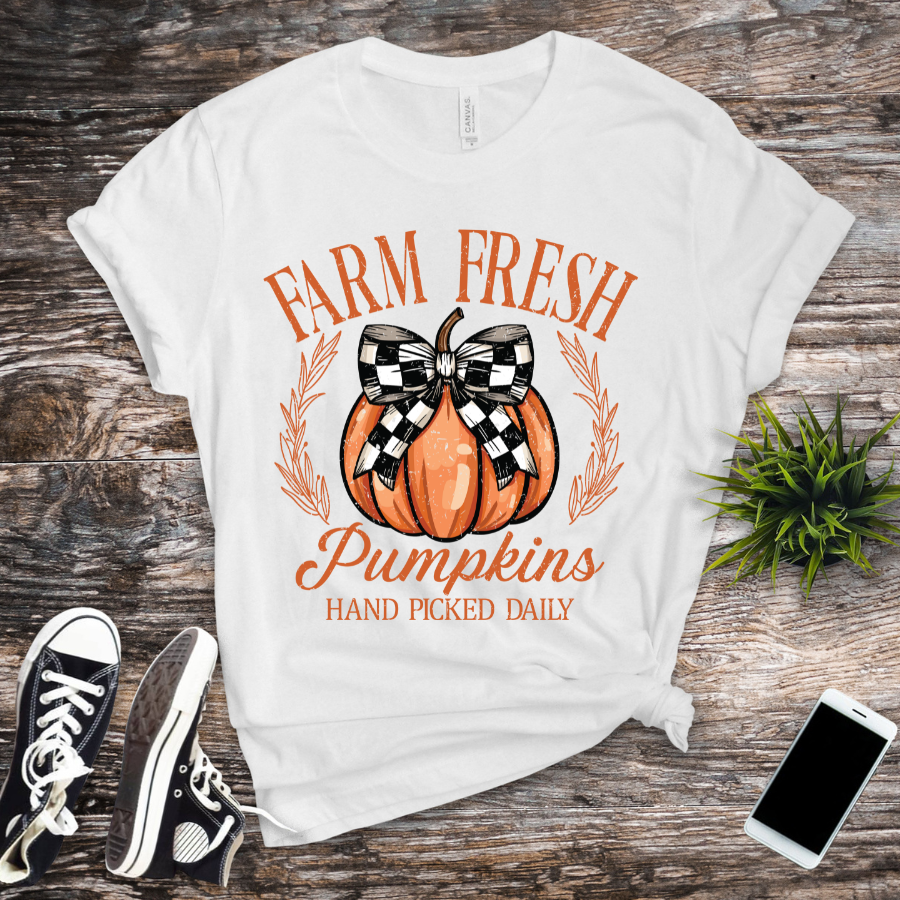 Farm Fresh Pumpkins Sublimation Print