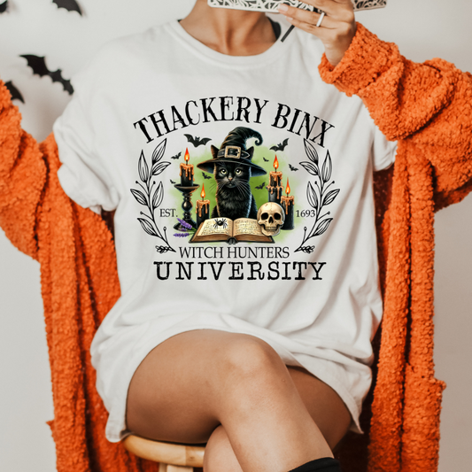 Thackeray Binx Witch Hunters University Sublimation Print