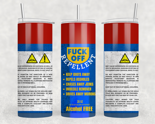 Fu*k Off Spray Tumbler Wrap