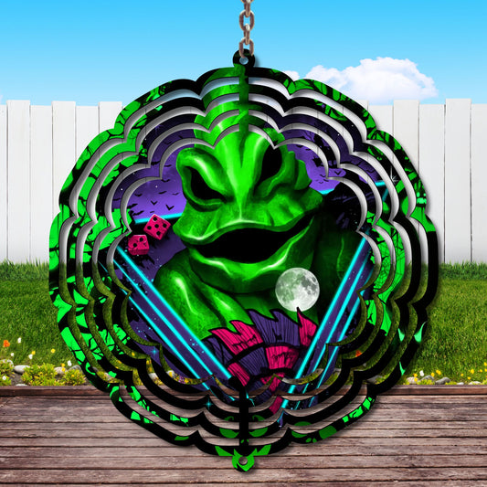 Oogie Boogie Wind Spinner Sublimation Print