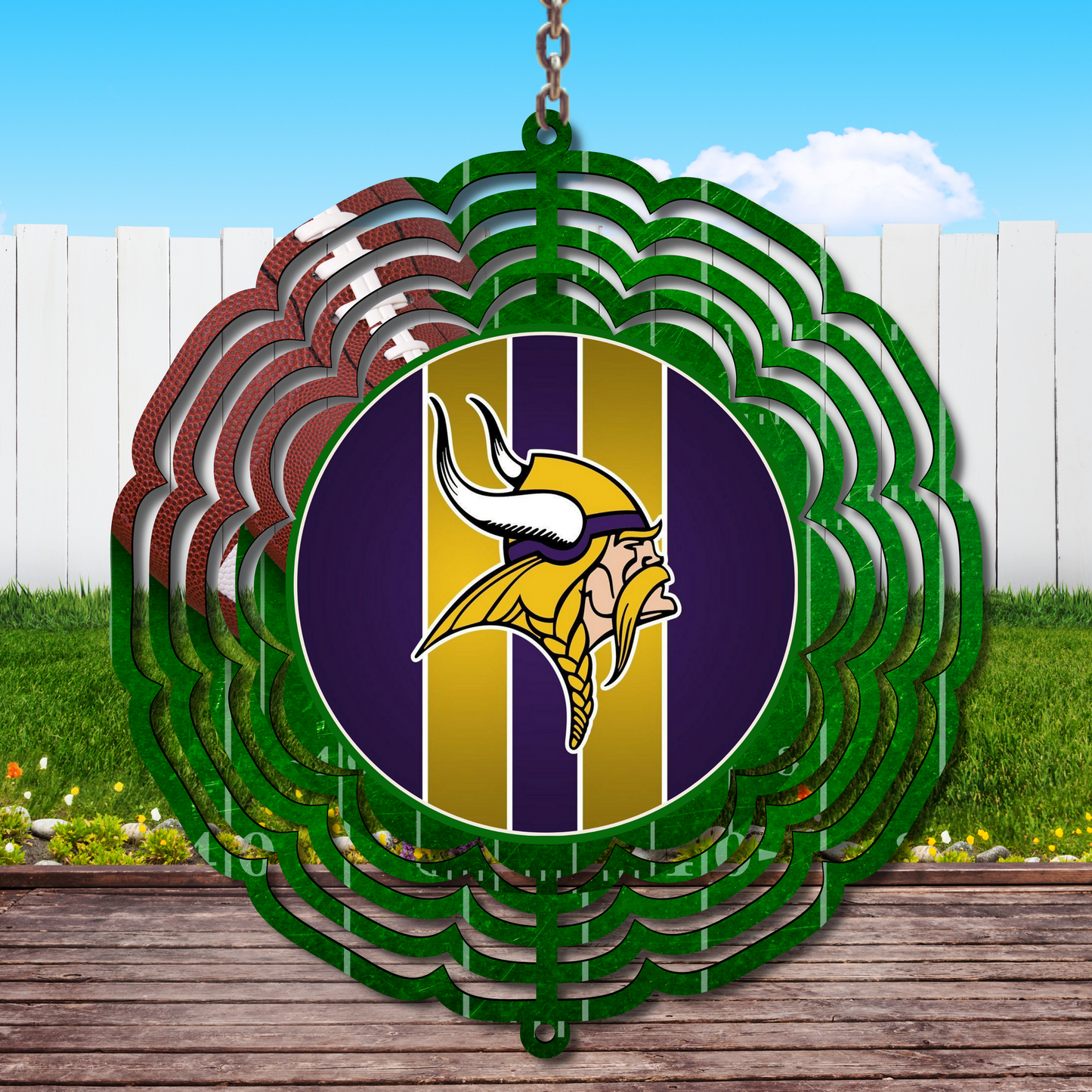 Minnesota Wind Spinner Sublimation Print