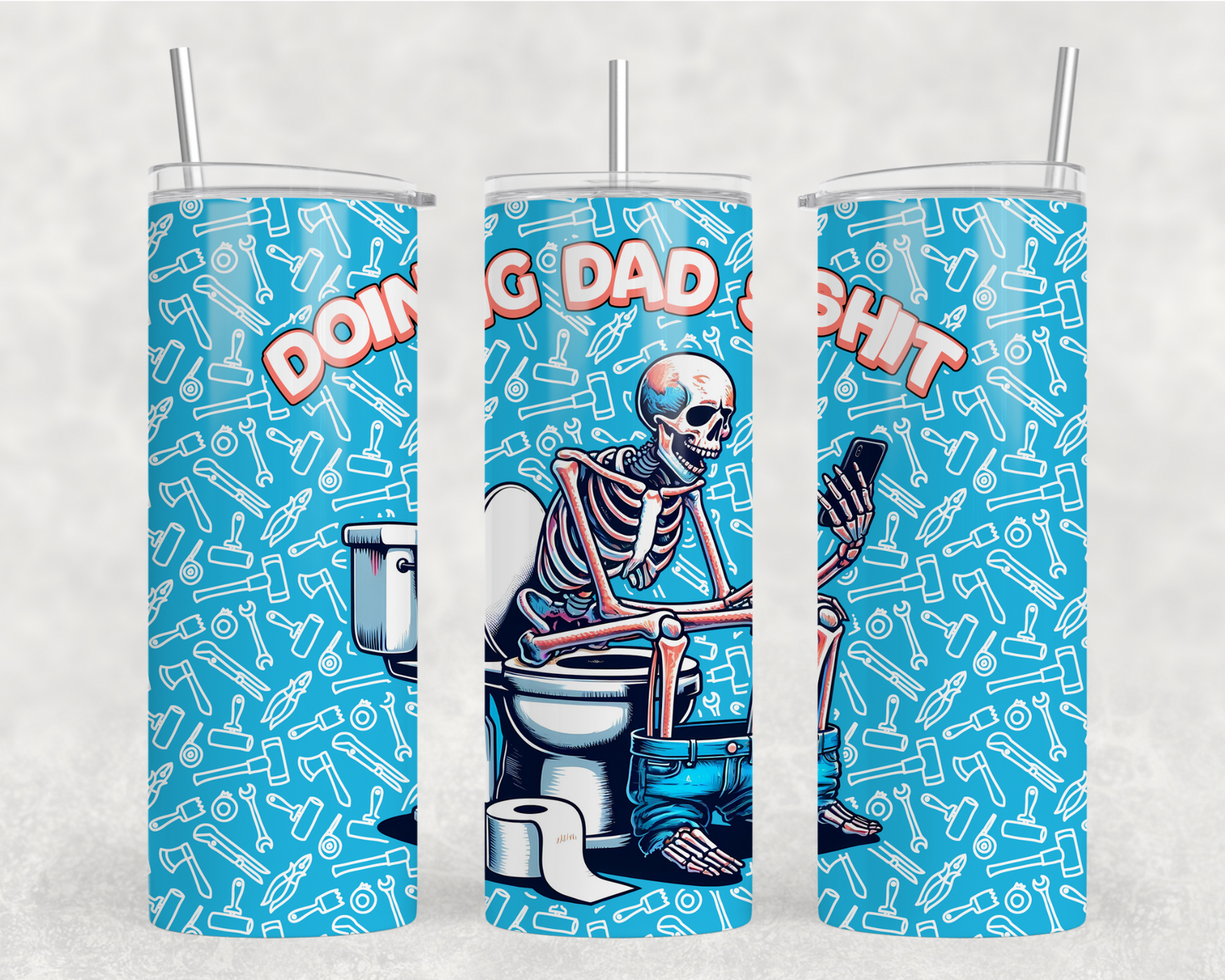 Doing Dad Shit Tumbler Wrap