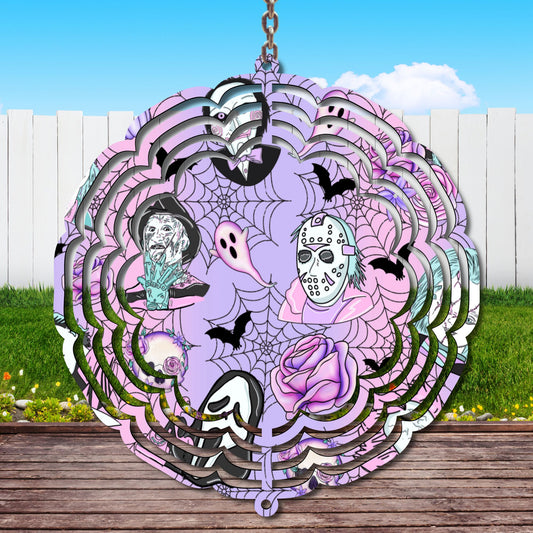 Pastel Horror Wind Spinner Sublimation Print