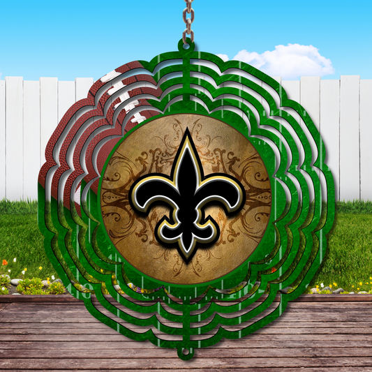 Louisiana Wind Spinner Sublimation Print