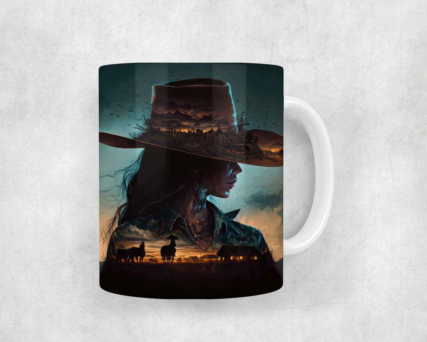 Wild Horses Mug Wrap