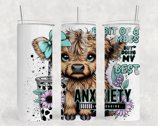 A Bit Of Mess Sublimation Tumbler Wrap