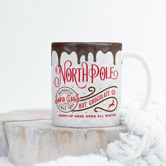 North Pole Hot Chocolate Co. Mug Wrap