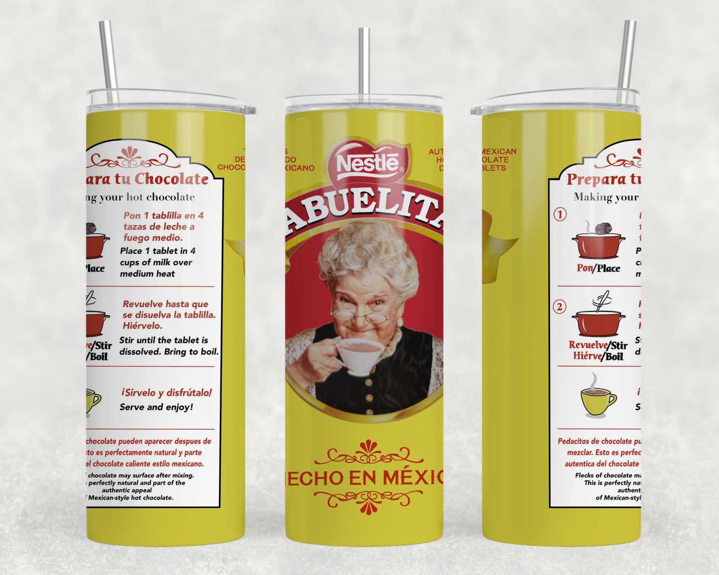 Abuelita Tumbler Wrap