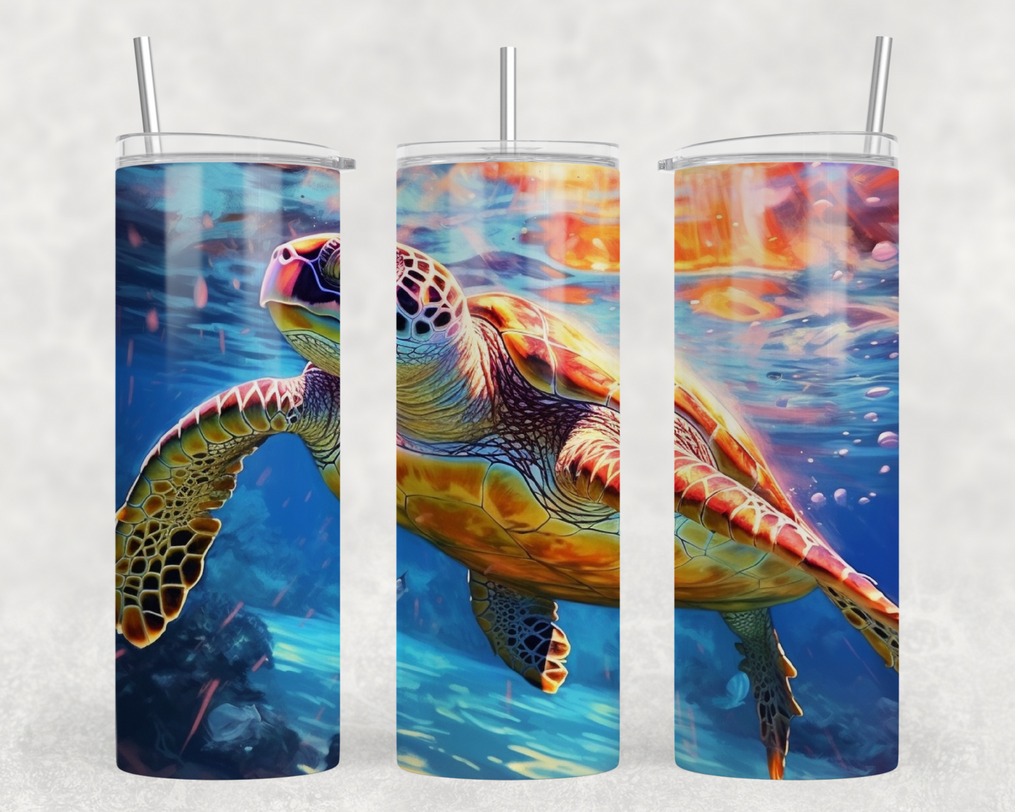 Turtle Tumbler Wrap