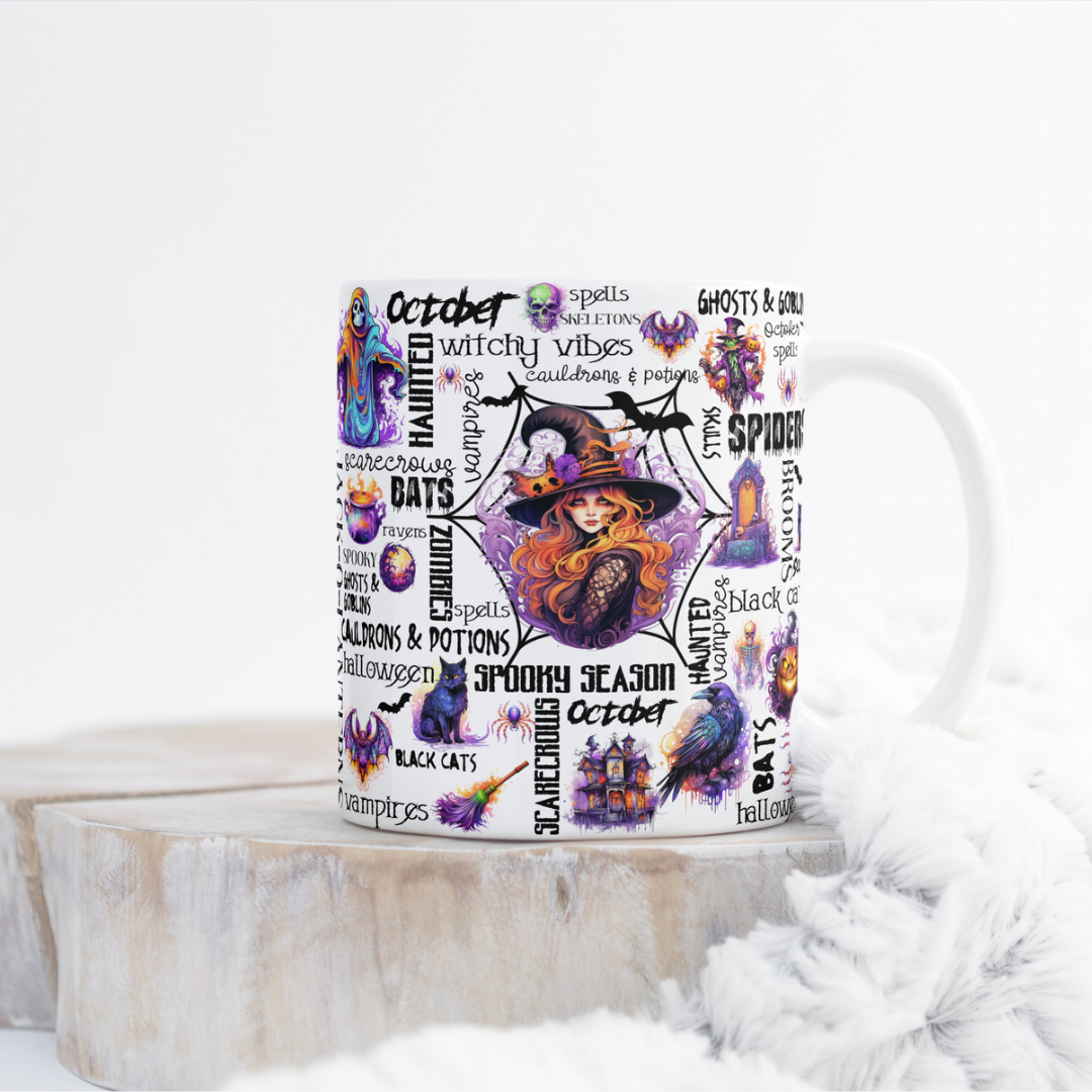 Spooky Season Mug Wrap