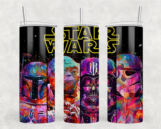 Space Wars Tumbler Wrap