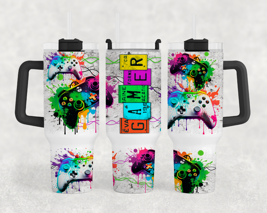 Gamer 40oz Tumbler Wrap