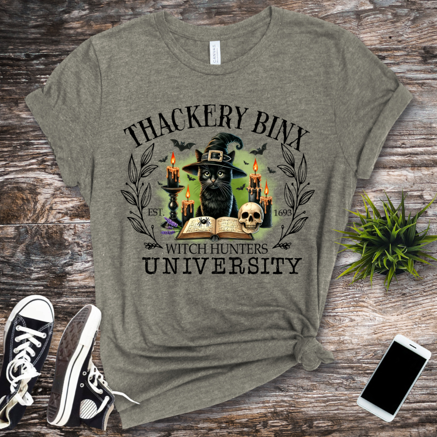 Thackeray Binx Witch Hunters University Sublimation Print