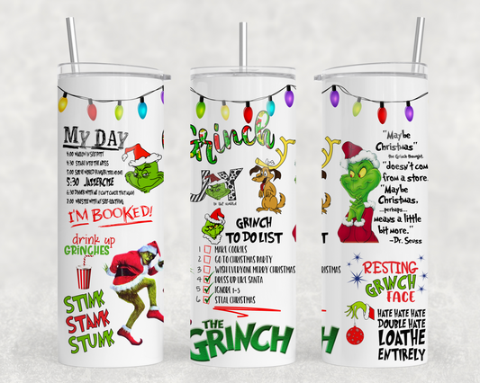 Stink, Stank, Stunk Tumbler Wrap