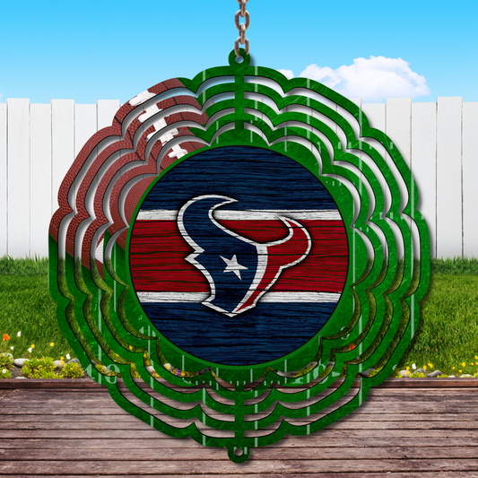 Texas Tex Wind Spinner Sublimation Print