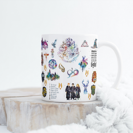 HP Watercolor Mug Wrap