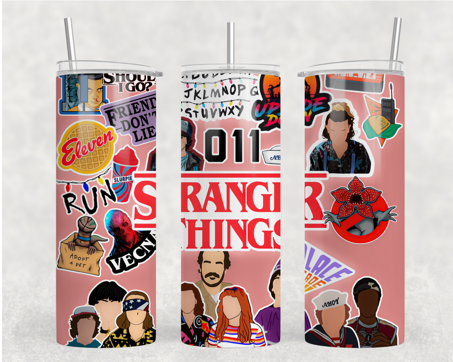 Stranger Things PNK Tumbler Wrap