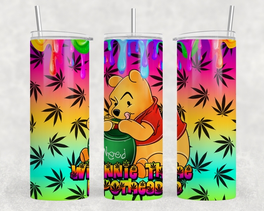 Winnie The Pothead Tumbler Wrap