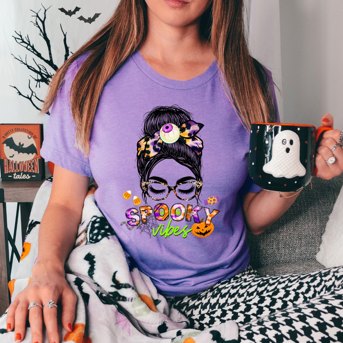 Spooky Vibes Mama Sublimation Print