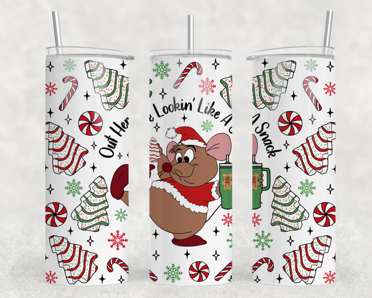 Christmas Jack Jack - Lookin Like A Snack Sublimation Tumbler Wrap