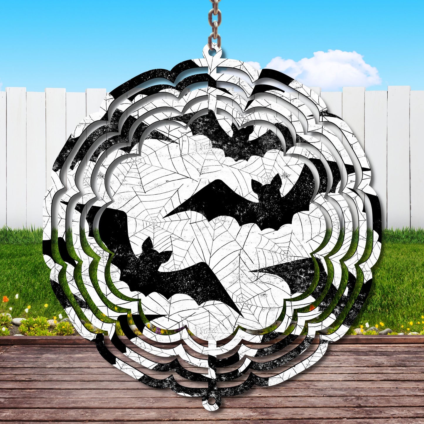 Bats Wind Spinner Sublimation Print