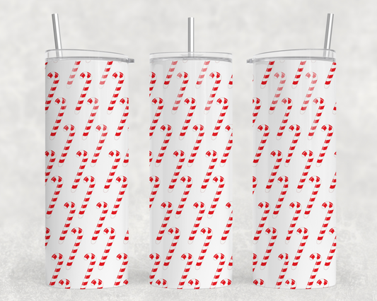 Candy Canes Tumbler Wrap