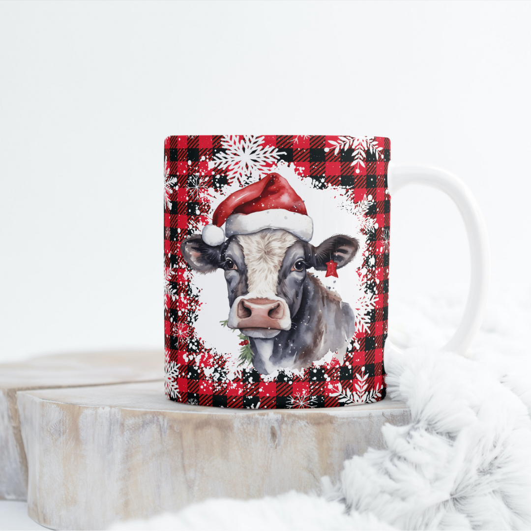 Christmas Heifer Mug Wrap