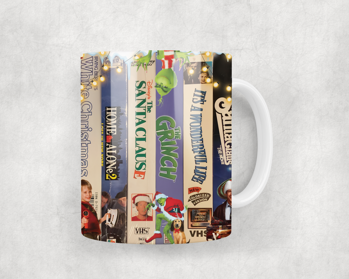 Christmas Movies Mug Wrap