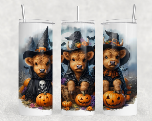 Three Witchy Heifers Tumbler Wrap