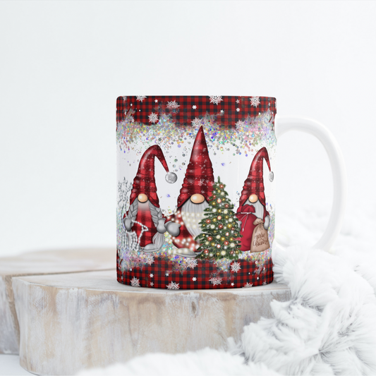 Christmas Gnomes Mug Wrap