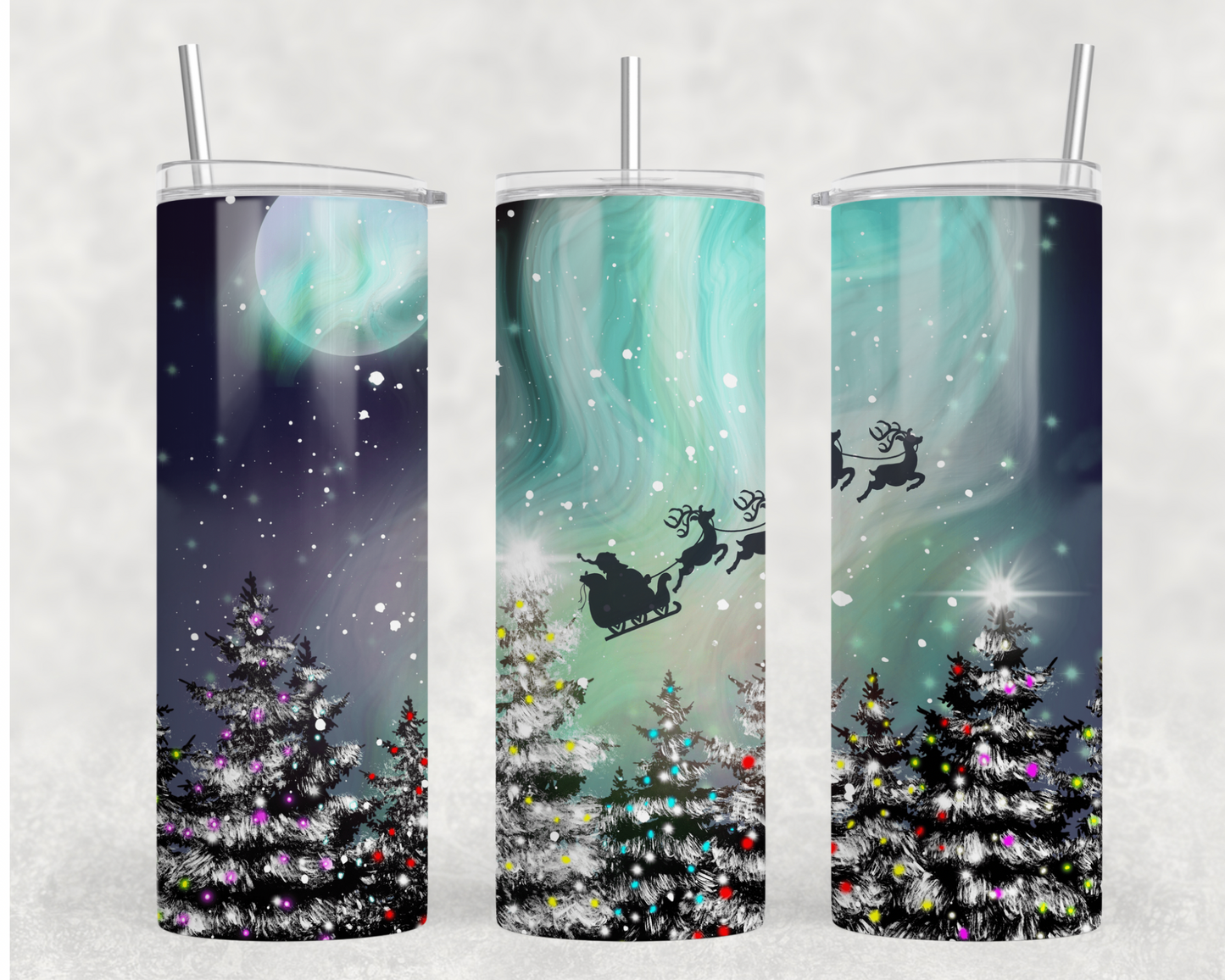 Christmas Night Tumbler Wrap