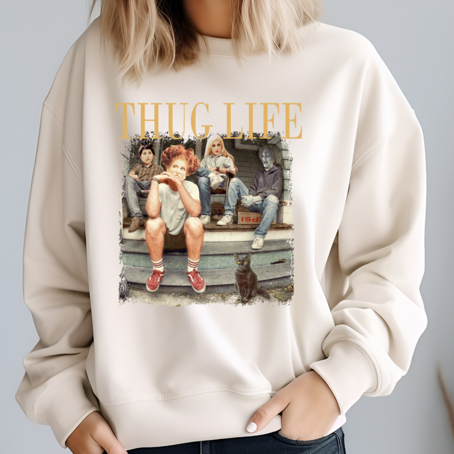 Thug Life Hocus Pocus Sublimation Print