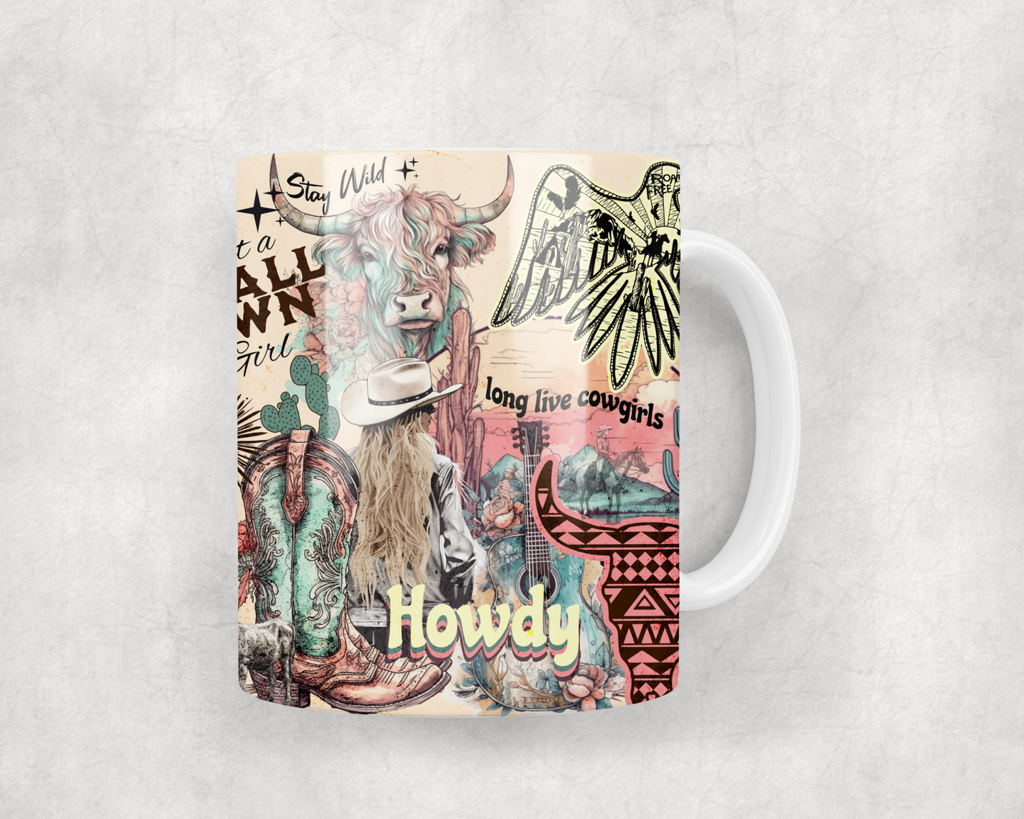 Howdy Mug Wrap