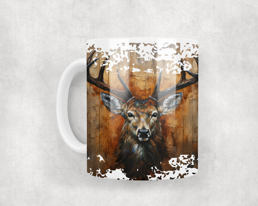 Born To Hunt, Forced To Work Mug Wrap