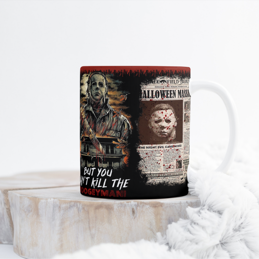 Halloween Boogie Man Mug Wrap